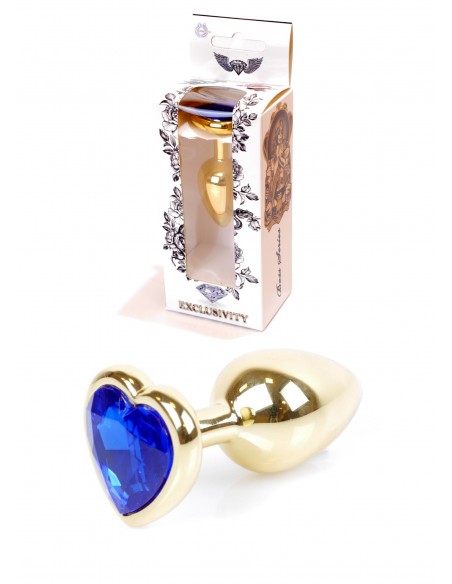 Zabawki analne - Biżuteryjny korek analny z kryształem...