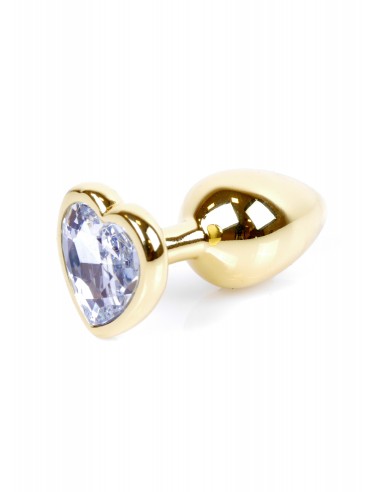 Biżuteria analna - Biżuteryjny korek analny z kryształem...