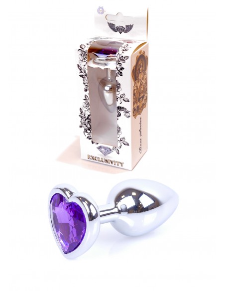 Zabawki analne - Biżuteryjny korek analny z kryształem...
