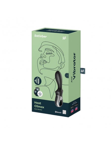 Masażery prostaty - Satisfyer Heat Climax+ Connect App ogrzewany...