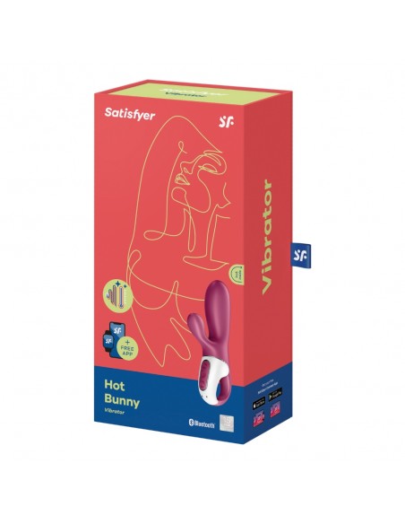 Wibratory króliczki - Satisfyer Hot Bunny Connect App podgrzewany...