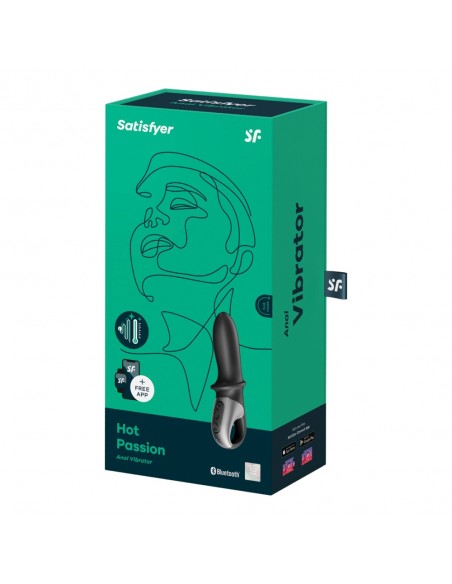 Masażery prostaty - Satisfyer Hot Passion Anal Connect App wibrator...