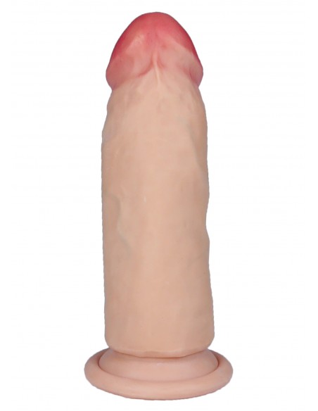 Dilda z przyssawką - Realistyczny gruby penis dildo z cyberskóry