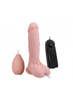 Wibrator realistyczny penis z wytryskiem