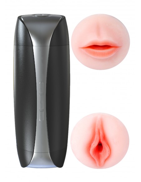 Masturbatory z wibracjami - Susan masturbator z wibracjami usta i wagina