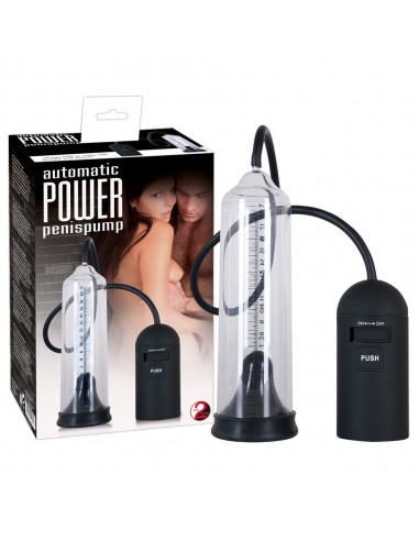 Pompki erotyczne - Power Penispump automatyczna pompka erekcyjna...