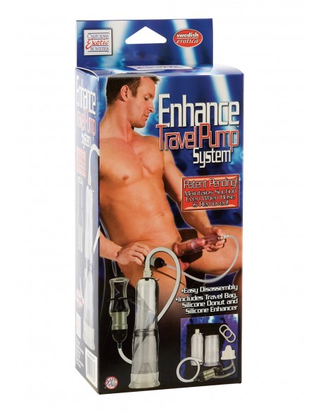 Pompki erotyczne - Enhance Travel Pump manualna pompka erekcyjna...