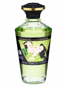Shunga Warming oil olejek do masażu o zapachu sorbetu 100 ml