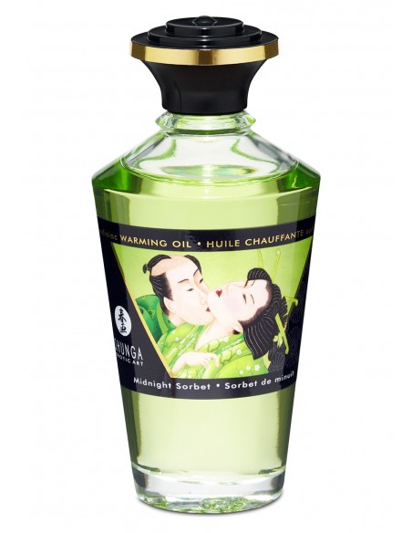 Olejki do masażu - Shunga Warming oil olejek do masażu o zapachu...