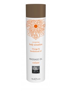 Massage Oil Extase Orange & Sandalwood olejek do masażu o świeżym zapachu pomarańczy i...