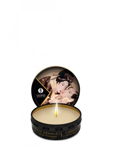 Świece do masażu - Shunga Candle świeca do masażu o zapachu czekolady