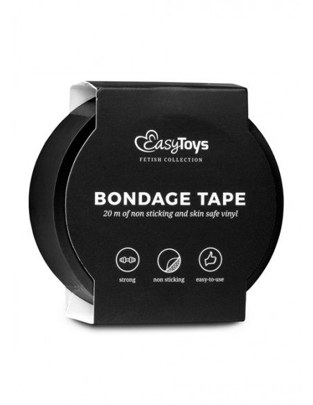Liny, taśmy, szarfy do krępowania - Bondage Tape taśma do krępowania 20 m