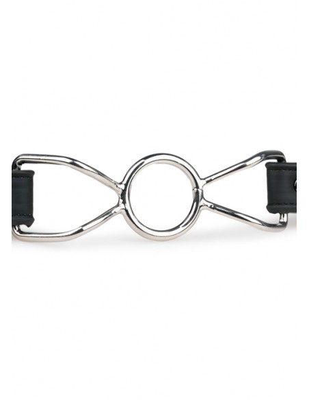 Kneble erotyczne - O-Ring Gag knebel erotyczny z metalowym otworem