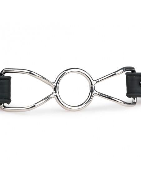Kneble erotyczne - O-Ring Gag knebel erotyczny z metalowym otworem