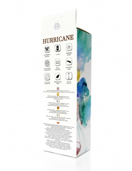 Wibratory naturalne - Hurricane wibrator realistyczny
