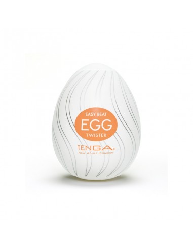 Masturbatory jednorazowe - Tenga Egg Twister masturbator jajko  jednorazowy
