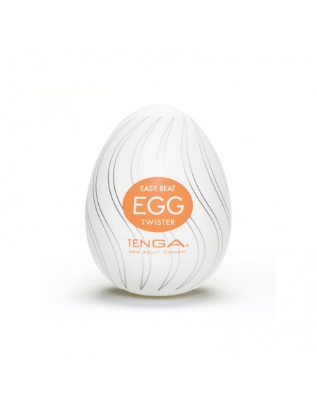 Masturbatory jednorazowe - Tenga Egg Twister masturbator jajko  jednorazowy