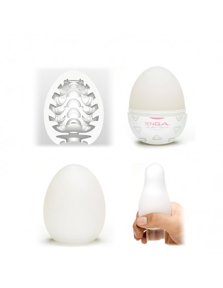 Masturbatory jednorazowe - Tenga Egg Stepper masturbator jajko  jednorazowy