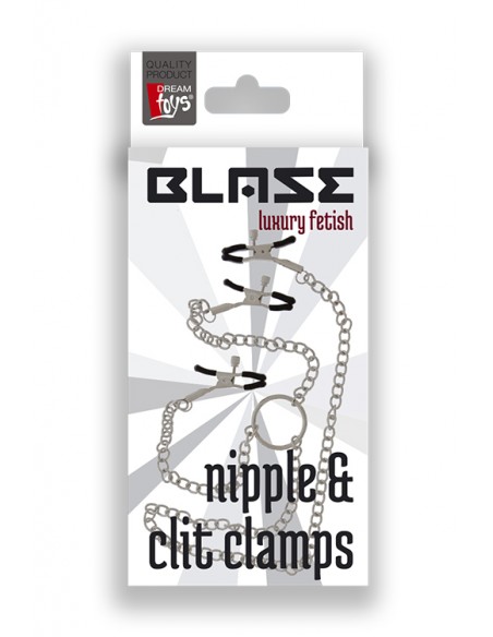 Klamry i klipsy na sutki, łechtaczkę - Nipple & Clit Clamps klipsy do sutków i łechtaczki