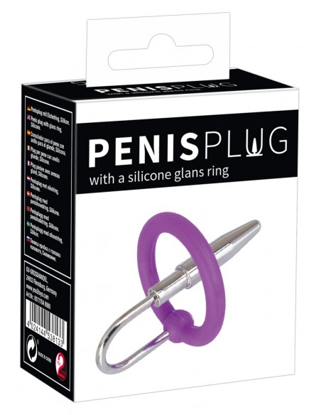 Penis plugi - Penisplug mit Siliko penis plug z pierścieniem
