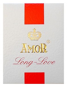 Amor Long Love Plain prezerwatywy przedłużające stosunek 3 szt.