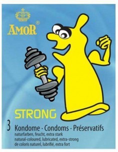 Amor Strong wytrzymałe prezerwatywy 3 szt.