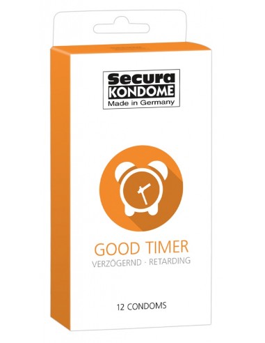 Prezerwatywy przedłużające stosunek - Secura Good Timer prezerwatywy przedłużające...