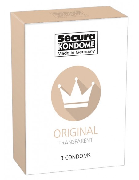 Prezerwatywy klasyczne - Secura Original prezerwatywy klasyczne 3 szt.