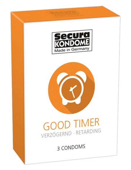 Prezerwatywy przedłużające stosunek - Secura Good Timer prezerwatywy przedłużające...