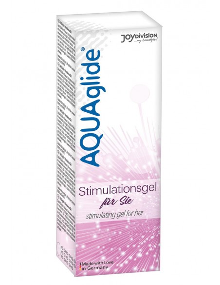 Stymulujące - Żel-AQUAglide stimulating gel for her, 25 ml